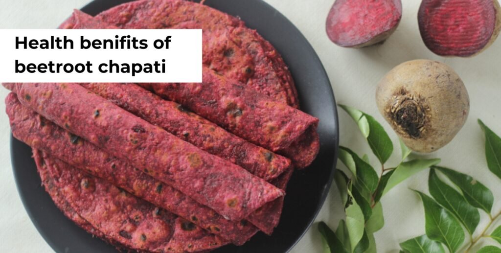 beetroot chapati or beetroot roti