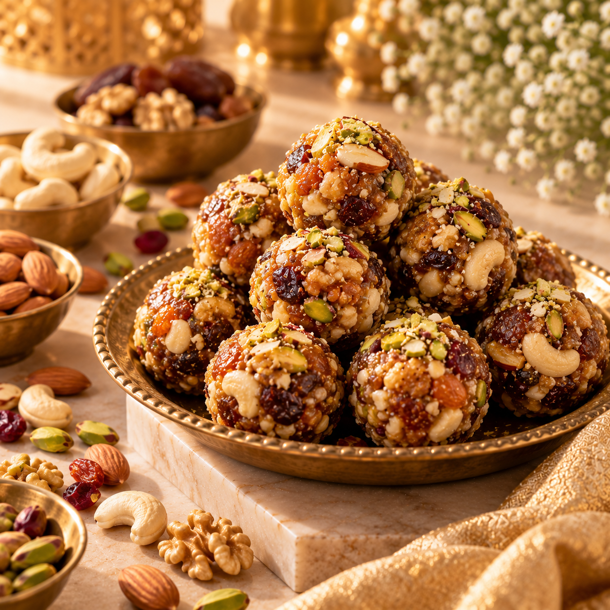 Dry Fruit Ladu